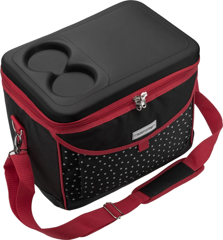 Kühlbox Kühltasche Klein Schwarz Weiß 35 X 24 X 27 Cm- Snövit - Schwarz Weiss 6 Kühlbox Kühltasche Klein Schwarz Weiß 35 X 24 X 27 Cm- Snövit - Schwarz Weiss – Bild 6