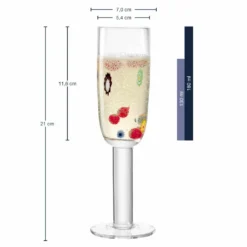 Leonardo Sektglas FIORI Mehrfarbig -Qualitätsladen Für Geschirr 0127de96da8c0b180d879e2732242217