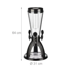 Relaxdays 4 L Biersäule Mit 3 Zapfhähnen 12 Relaxdays 4 L Biersäule Mit 3 Zapfhähnen -Qualitätsladen Für Geschirr 0202b784248f29b934bf576b4a3778bd