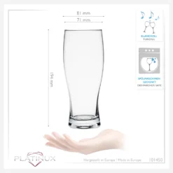 Biergläser 500ml (max. 640ml) Set 6-Teilig Bierseidel Weizengläser 0,5L Glas 9 Biergläser 500ml (max. 640ml) Set 6-Teilig Bierseidel Weizengläser 0,5L Glas -Qualitätsladen Für Geschirr 024cf8f543ea04c5633aece3201557e6