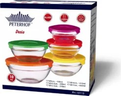 10 Tlg Glasschüssel Set Stapelbar Deckel Frischhaltedosen Vorratsdosen 5 10 Tlg Glasschüssel Set Stapelbar Deckel Frischhaltedosen Vorratsdosen -Qualitätsladen Für Geschirr 0493f1c4485fa89f5942770e8e084a72