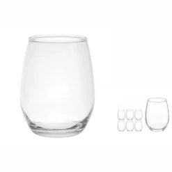 Pasabahce Gläserset Amber 570 Ml Durchsichtig 6 Teilig -Qualitätsladen Für Geschirr 04db640293d0a742639b2eface0f8088