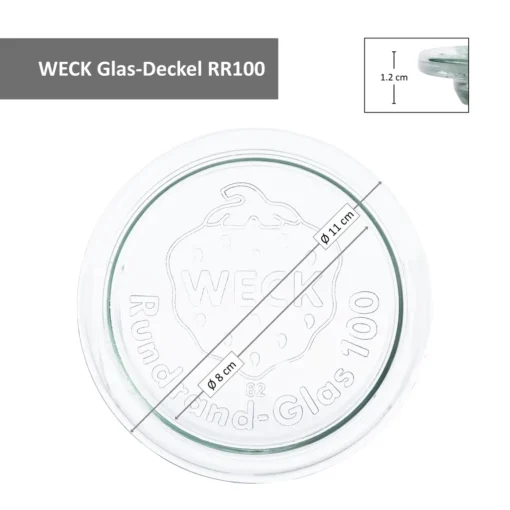 9er Set WECK 9x Gugelhupf Glas-Form 280 Ml + 9x Einmach-Zubehör + Rezeptheft – Bild 5