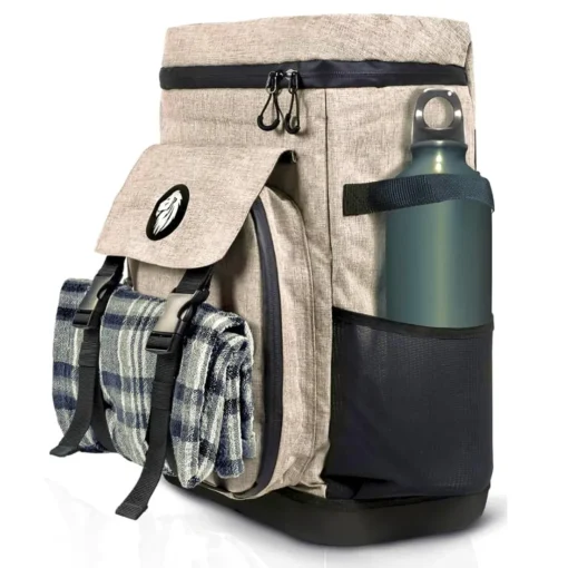 KHALISIA Kühltasche - Fahrradtasche Für Gepäckträger - Einsetzbar Als Gepäckträgertasche - Fahrrad Rucksack - Picknicktasche - Lunchtasche - Thermotasche Hält Kalt & Warm – Bild 7