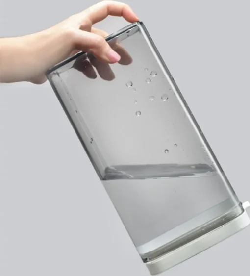 Vorratsbehälter Für Lebensmittel Quadratischer Vorratsbehälter Aus Kunststoff Aus Kunststoff (1500 Ml) 1 Stk – Bild 5