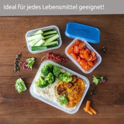 Wüllner & Kaiser Gefrierdosen 4er Set 750 Ml, Frischhaltedosen Mit Deckel, Ideal Zum Einfrieren, Vielfältig Verwendbar -Qualitätsladen Für Geschirr 066ba89c333be324c54835bd83eb1c70