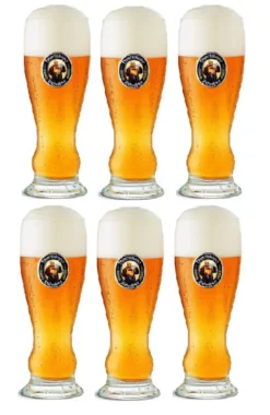 Franziskaner Weizen Biergläser 500 Ml - 6 Stück