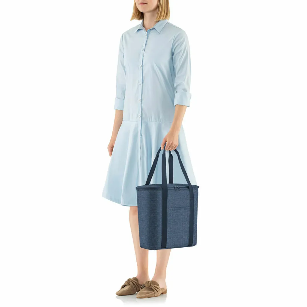Reisenthel Coolerbag Kühltasche Einkaufstasche Thermo Tasche Shopper, Farbe:Twist Blue 4 Reisenthel Coolerbag Kühltasche Einkaufstasche Thermo Tasche Shopper, Farbe:Twist Blue – Bild 4