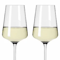 LICHTWEISS JULIE WEIßWEINGLAS-SET #1 VON NADINE NIGGEMEIER -Qualitätsladen Für Geschirr 07a976f179d452108587bdde7e3b7503