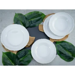 CreaTable 16137 Tafelservice Maria Theresia Für 6 Personen, Porzellan, Weiß (1 Set, 12-teilig) 8 CreaTable 16137 Tafelservice Maria Theresia Für 6 Personen, Porzellan, Weiß (1 Set, 12-teilig) -Qualitätsladen Für Geschirr 07f10f867fdb4e5936015fb9b8ede230