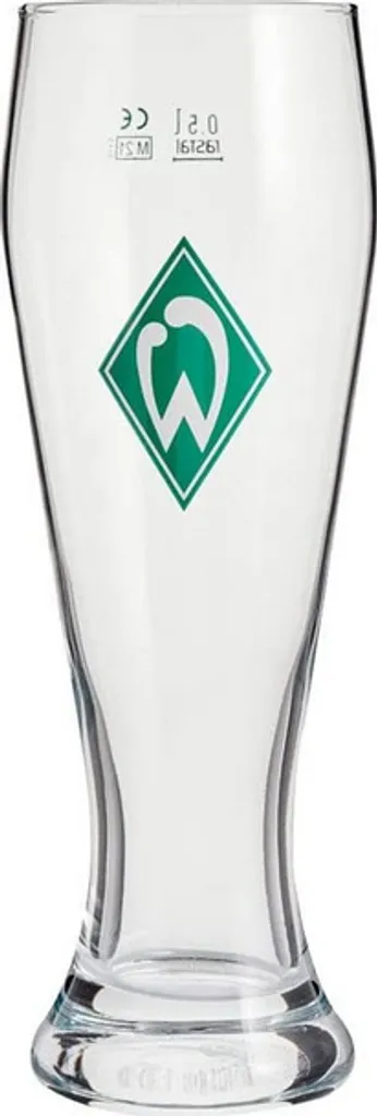 SV Werder Bremen Weizenbierglas „Werder" 1 SV Werder Bremen Weizenbierglas „Werder"