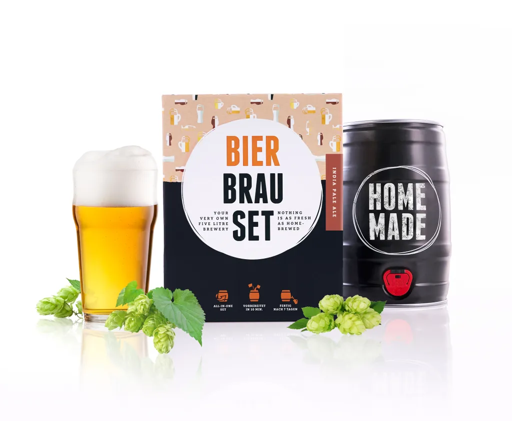 Braufässchen - Das Bierbrauset Zum Selber Brauen / Beer Making Kit / Super Geburtstagsgeschenk, Weihnachtsgeschenk, Männergeschenk Oder Zum Vatertag. "Sorte: India Pale Ale" IPA 1 Braufässchen - Das Bierbrauset Zum Selber Brauen / Beer Making Kit / Super Geburtstagsgeschenk, Weihnachtsgeschenk, Männergeschenk Oder Zum Vatertag. "Sorte: India Pale Ale" IPA