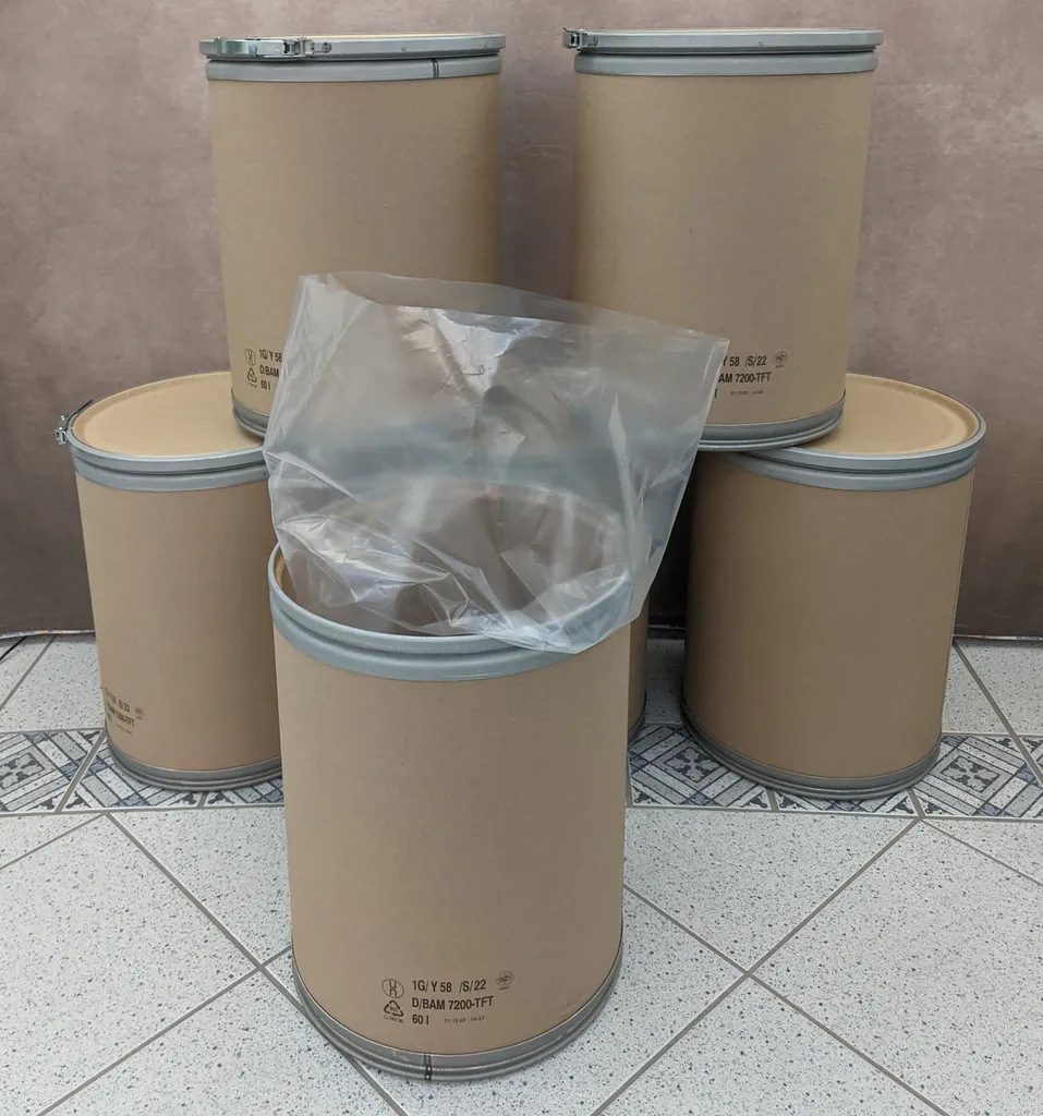 Plasteo Das ÖKOFASS 2x 60 Liter Fass Tonne Fibertrommel Deckelfass Papptrommel Container Zur Aufbewahrung Von Lebensmitteln BPA-Frei | Lebensmittelzulassung Gefahrgutzulassung Komplett Recycelbar 6 Plasteo Das ÖKOFASS 2x 60 Liter Fass Tonne Fibertrommel Deckelfass Papptrommel Container Zur Aufbewahrung Von Lebensmitteln BPA-Frei | Lebensmittelzulassung Gefahrgutzulassung Komplett Recycelbar – Bild 6