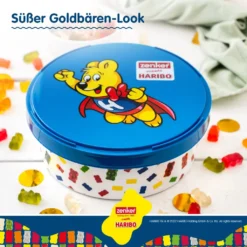 Zenker Haribo Vorratsdose Als Aufbewahrung Für Snacks Und Süßigkeiten Frischhaltedose Aus Kunststoff Mit Süßem Goldbär-Design Runde Dose Für Die Küche 12 Zenker Haribo Vorratsdose Als Aufbewahrung Für Snacks Und Süßigkeiten Frischhaltedose Aus Kunststoff Mit Süßem Goldbär-Design Runde Dose Für Die Küche -Qualitätsladen Für Geschirr 0b0b93c999a4d6b51180f7d0e778963b