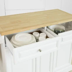 SoBuy FKW100-WN Kücheninsel Mit Arbeitsplatte Küchenwagen Mit 2 Türen Und Ausziehbarem Flaschenhalter Küchenschrank Sideboard Küchentrolley Weiß BHT Ca.: 115x90x46cm 13 SoBuy FKW100-WN Kücheninsel Mit Arbeitsplatte Küchenwagen Mit 2 Türen Und Ausziehbarem Flaschenhalter Küchenschrank Sideboard Küchentrolley Weiß BHT Ca.: 115x90x46cm -Qualitätsladen Für Geschirr 0b385c2d5bfe05215bd4e4ceadfae5d5