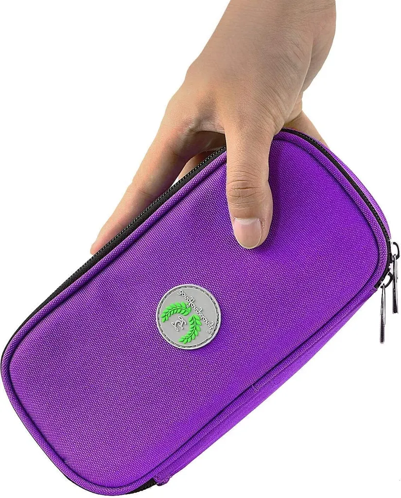 Insulin Kühltasche Reise Tasche - Medikamente Diabetiker Isoliert Tragbaren Kühler Tasche Für Insulin Pen Und Diabetes Kühltasche (Lila) 4 Insulin Kühltasche Reise Tasche - Medikamente Diabetiker Isoliert Tragbaren Kühler Tasche Für Insulin Pen Und Diabetes Kühltasche (Lila) – Bild 4
