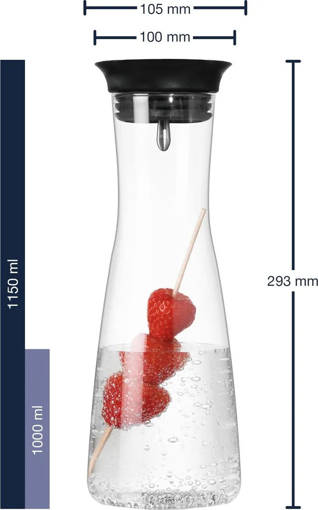 Leonardo - Wasserkaraffe CIAO 1000 Ml 2 Leonardo - Wasserkaraffe CIAO 1000 Ml – Bild 2