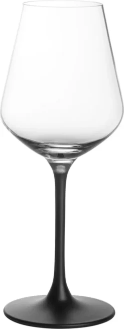 Villeroy & Boch Rotweinkelch, Manufacture Rock Klar,schwarz, 4 Tlg.