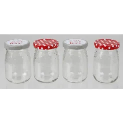 Omega 8x Einmachgläser 200ml Set 4er Vorrat Einwecken Konserven Gurken Schraubdeckel -Qualitätsladen Für Geschirr 0e9c29ab4d2adf3dd5356a5e497c7335