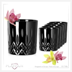 Schwarze Trinkgläser Mit Diamant Muster Aus Glas 250ml (max. 300ml) Gläser Whiskeygläser -Qualitätsladen Für Geschirr 0f39d40a9274649ccfdce771fa12639a