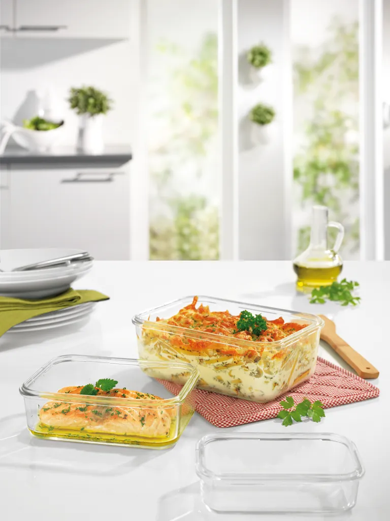Glas Frischhaltedosen 3er Set Klick-It Gefrierdosen Lunchbox Brotdose Mikrowelle 7 Glas Frischhaltedosen 3er Set Klick-It Gefrierdosen Lunchbox Brotdose Mikrowelle – Bild 7