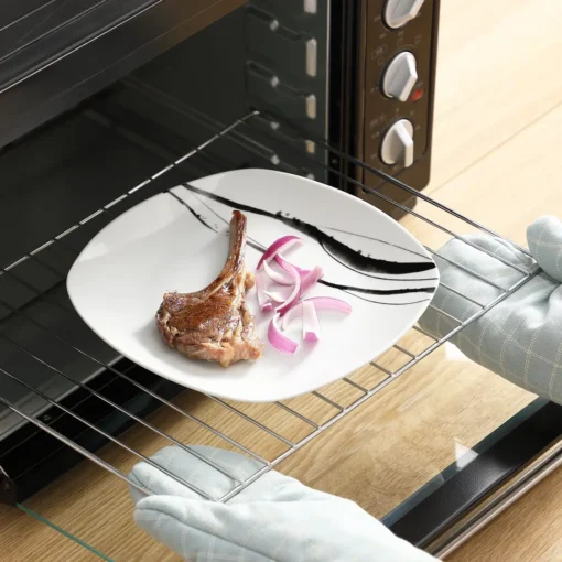 VEWEET, Tafelservice 'Teresa' Aus Porzellan, 36-teilig Geschirrset, Kombiservice Mit Dessertteller, Speiseteller Und Suppenteller – Bild 6