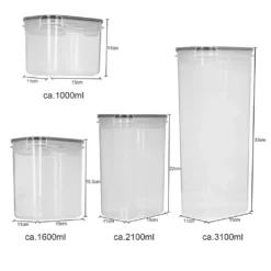 Lospitch 8er Set Vorratsdosen Müsli Behälter Mehl Nudel Schüttdose Pasta Lebensmittel 8 Lospitch 8er Set Vorratsdosen Müsli Behälter Mehl Nudel Schüttdose Pasta Lebensmittel -Qualitätsladen Für Geschirr 129b98dd17ab110de39932a061da491e