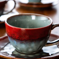 Vancasso Kaffeeservice »STARRY« 8-tlg Steinzeug Kaffeeset Mit Kaffeetasse, Untertasse -Qualitätsladen Für Geschirr 12cb112a91b05a13e043e06a3f205c63
