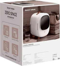 Baseus Mini Beauty Kühlschrank Für Kosmetik Reisekühlschrank Mit Heizung 8l 220V EU / 12V Weiß 23 Baseus Mini Beauty Kühlschrank Für Kosmetik Reisekühlschrank Mit Heizung 8l 220V EU / 12V Weiß -Qualitätsladen Für Geschirr 137b956c5f647b91c09393d83135c641