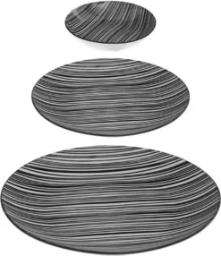Teller-Set BOHEMIA ZEBRE, 18-teilig -Qualitätsladen Für Geschirr 140d6fbed4d164d95fee06eefb7051f1