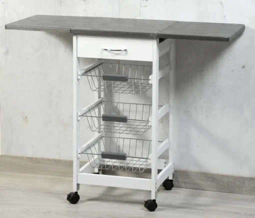 Kesper Küchenwagen Mit Ausklappbaren Seitenflächen – Bild 3