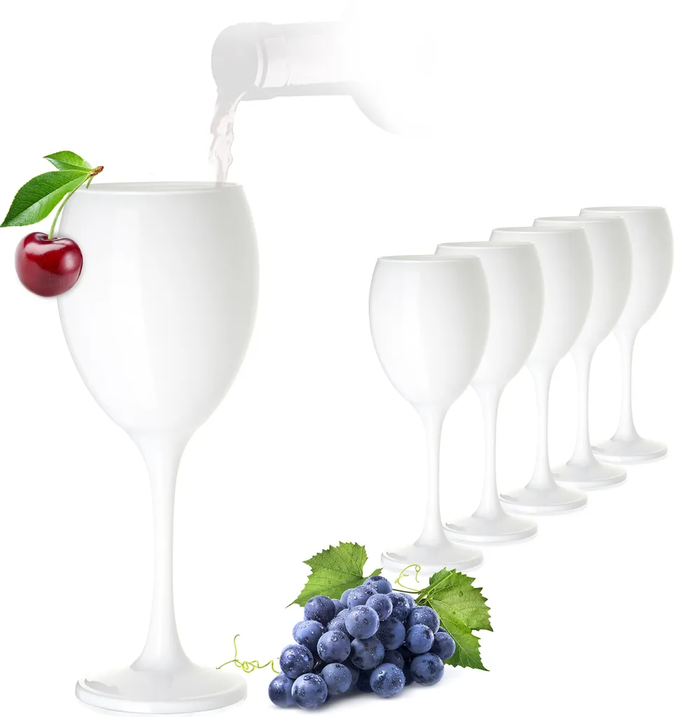 Weiße Weingläser Wasserglas Set 6 Teilig 130ml (max. 320ml) Aus Glas Massiv Weißweingläser Rotweingläser 1 Weiße Weingläser Wasserglas Set 6 Teilig 130ml (max. 320ml) Aus Glas Massiv Weißweingläser Rotweingläser