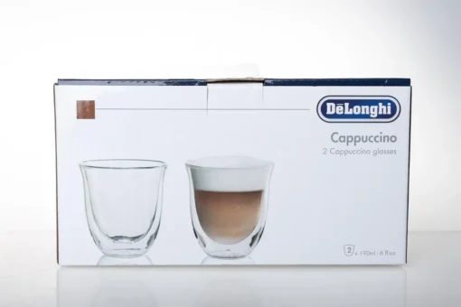 De'Longhi DeLonghi Cappuccino 2er Doppelwandiges Thermoglas – Bild 7