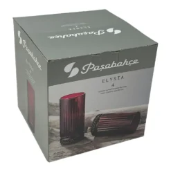 Pasabahce Elysia Wassergläser Longdrinkgläser 4er Set Lang Rot 450ml 520015 -Qualitätsladen Für Geschirr 17af7413fb650776c6db99ee35b55abc