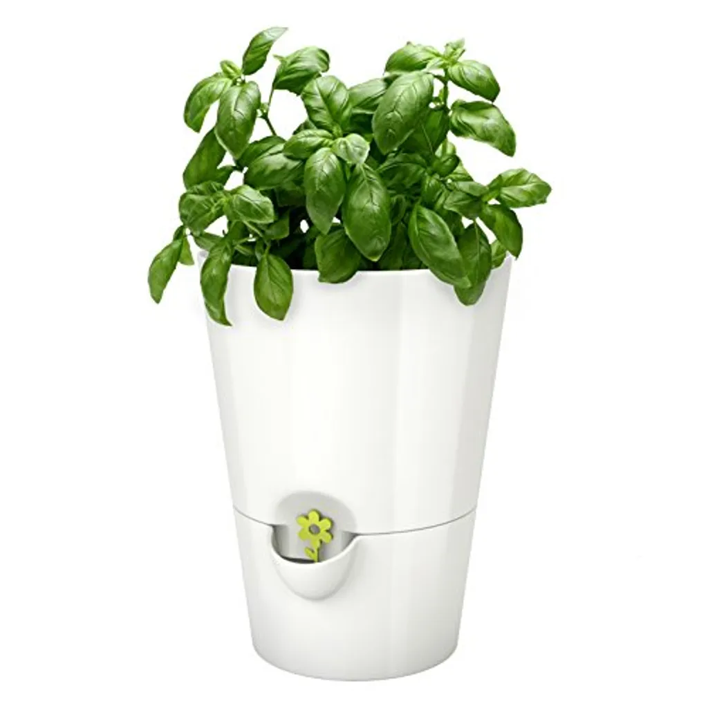 EMSA FRESH HERB Kräutertopf 13x17 Cm, Weiß, 521244 5 EMSA FRESH HERB Kräutertopf 13x17 Cm, Weiß, 521244 – Bild 5
