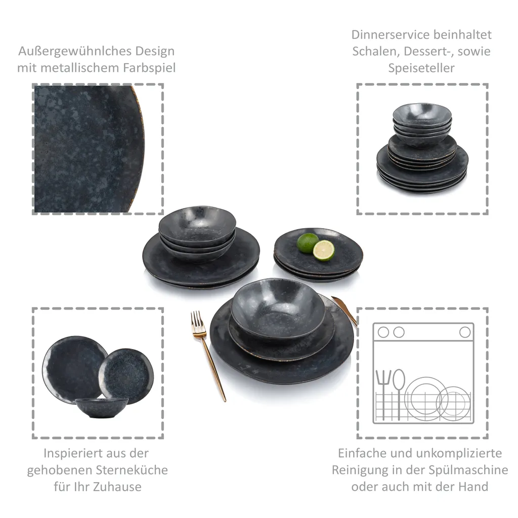 Sänger Tafelservice Tombey 12 Tlg. 5 Sänger Tafelservice Tombey 12 Tlg. – Bild 5