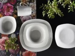 CreaTable 13915 Kombiservice Square Für 4 Personen, Porzellan, Weiß (1 Set, 16-teilig) 10 CreaTable 13915 Kombiservice Square Für 4 Personen, Porzellan, Weiß (1 Set, 16-teilig) -Qualitätsladen Für Geschirr 1a0d4cac99a802cdbe665b972da03877