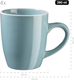 Mäser 931770 Kombiservice Elissa Für 6 Personen, Steinzeug, Türkis (1 Set, 24-teilig) 18 Mäser 931770 Kombiservice Elissa Für 6 Personen, Steinzeug, Türkis (1 Set, 24-teilig) -Qualitätsladen Für Geschirr 1b55897a88358f64341e3ceb9866d575