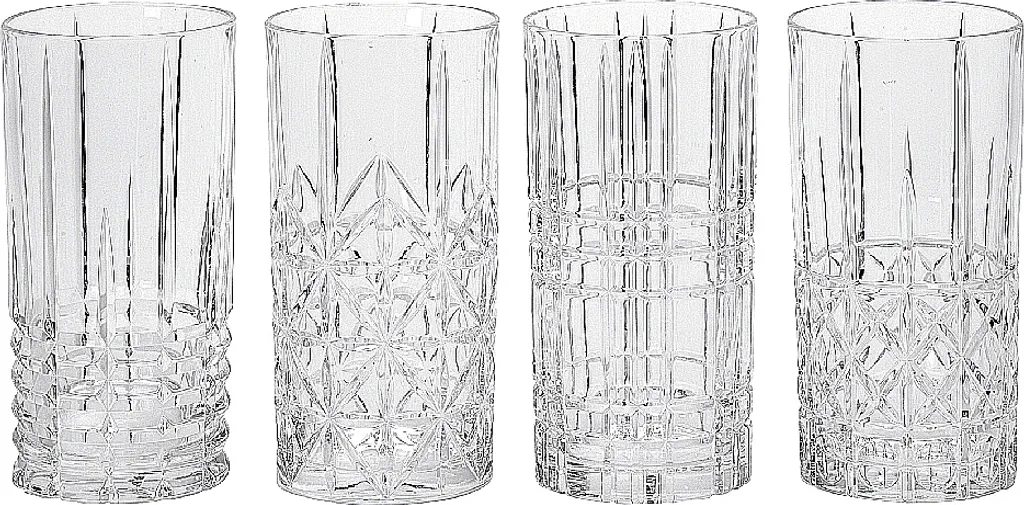 Nachtmann 0097784-0 Longdrinkbecher 'Highland' Kristallglas, 375 Ml, H: 15,1 Cm, ø 7,7 Cm, Transparent, 4-teilig (1 Set) 12 Nachtmann 0097784-0 Longdrinkbecher 'Highland' Kristallglas, 375 Ml, H: 15,1 Cm, ø 7,7 Cm, Transparent, 4-teilig (1 Set) – Bild 12