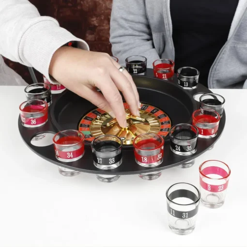 HI Roulette-Trinkspiel Roulette Schwarz – Bild 2