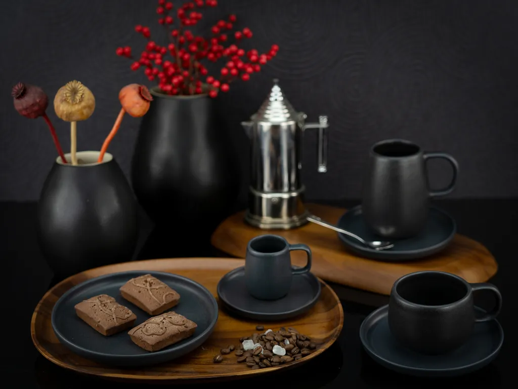 CreaTable 22978 Kombiservice Uno BLACK Für 4 Personen, Steinzeug, Schwarz (1 Set, 16-teilig) 7 CreaTable 22978 Kombiservice Uno BLACK Für 4 Personen, Steinzeug, Schwarz (1 Set, 16-teilig) – Bild 7