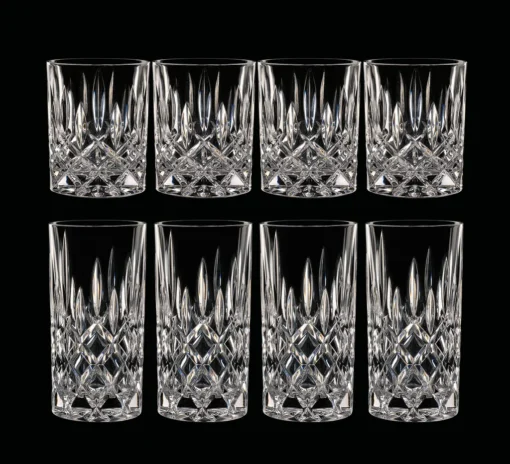 Nachtmann Nobelesse Gläser 4 Longdrinkgläser 4 Whiskygläser – Bild 6