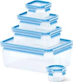 Emsa Clip & Close 5Er Set Frischhaltedosen, 0,15 L - 3,7 L, 508568 -Qualitätsladen Für Geschirr 1e49671ae2e88fa1b68aef09c3be3e0b