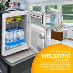 Tillvex Kühlbox Elektrisch 40L Grau Mit Rollen | Mini-Kühlschrank 230 V Und 12 V Für KFZ Auto Camping | Kühlt & Wärmt | ECO-Modus -Qualitätsladen Für Geschirr 1e57759c593ccb17511c485cd57ecadc