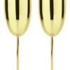 Sambonet Paderno Mixology Set 2 Champagnerflöten Gold