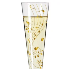 Goldnacht Champagnerglas #2 Von Sibylle Mayer