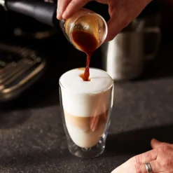 Tchibo 4er Latte Macchiato Gläser, Doppelwandig, Modernes Design, Heiß Und Kalt -Qualitätsladen Für Geschirr 1fb524e180f2ddb62d95adeb025b86c8