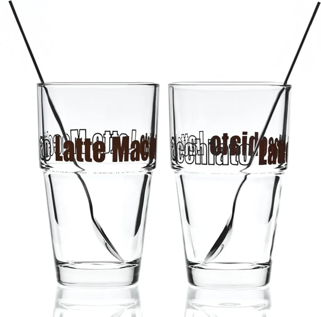 Leonardo Latte Macchiatto Becher 'Solo LM' Mit Löffel, 400ml, Ø 8,5 X 14,7cm (4er Set) 7 Leonardo Latte Macchiatto Becher 'Solo LM' Mit Löffel, 400ml, Ø 8,5 X 14,7cm (4er Set) – Bild 7