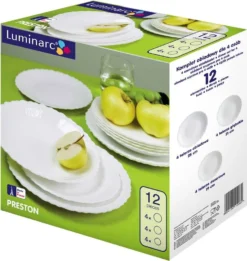 Tafelservice Geschirrset Luminarc 12-tlg. Essservice Teller Hartglas 4 Personen 13 Tafelservice Geschirrset Luminarc 12-tlg. Essservice Teller Hartglas 4 Personen -Qualitätsladen Für Geschirr 1ff4e33730a43a598b1337b7306fdd34