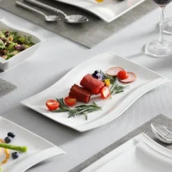 MALACASA, Serie Flora, 26 Tlg. Cremeweiß Porzellan Geschirrset Kombiservice Tafelservice Mit 6 Schalen, 6 Dessertteller, 6 Suppenteller, 6 Speiseteller Und 2 Rechteckigen Platten 11 MALACASA, Serie Flora, 26 Tlg. Cremeweiß Porzellan Geschirrset Kombiservice Tafelservice Mit 6 Schalen, 6 Dessertteller, 6 Suppenteller, 6 Speiseteller Und 2 Rechteckigen Platten -Qualitätsladen Für Geschirr 209ccd932918c5e77a9699406bf4d94e